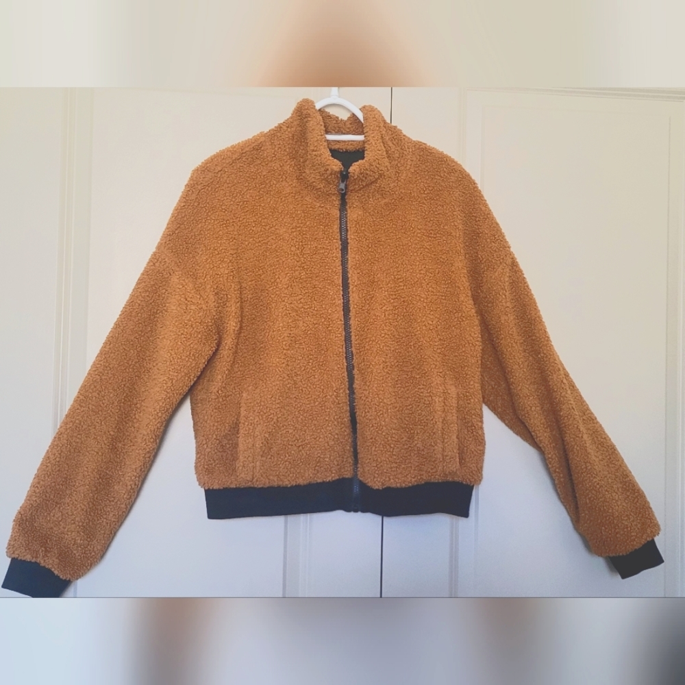 Teddy Jacket reversible small